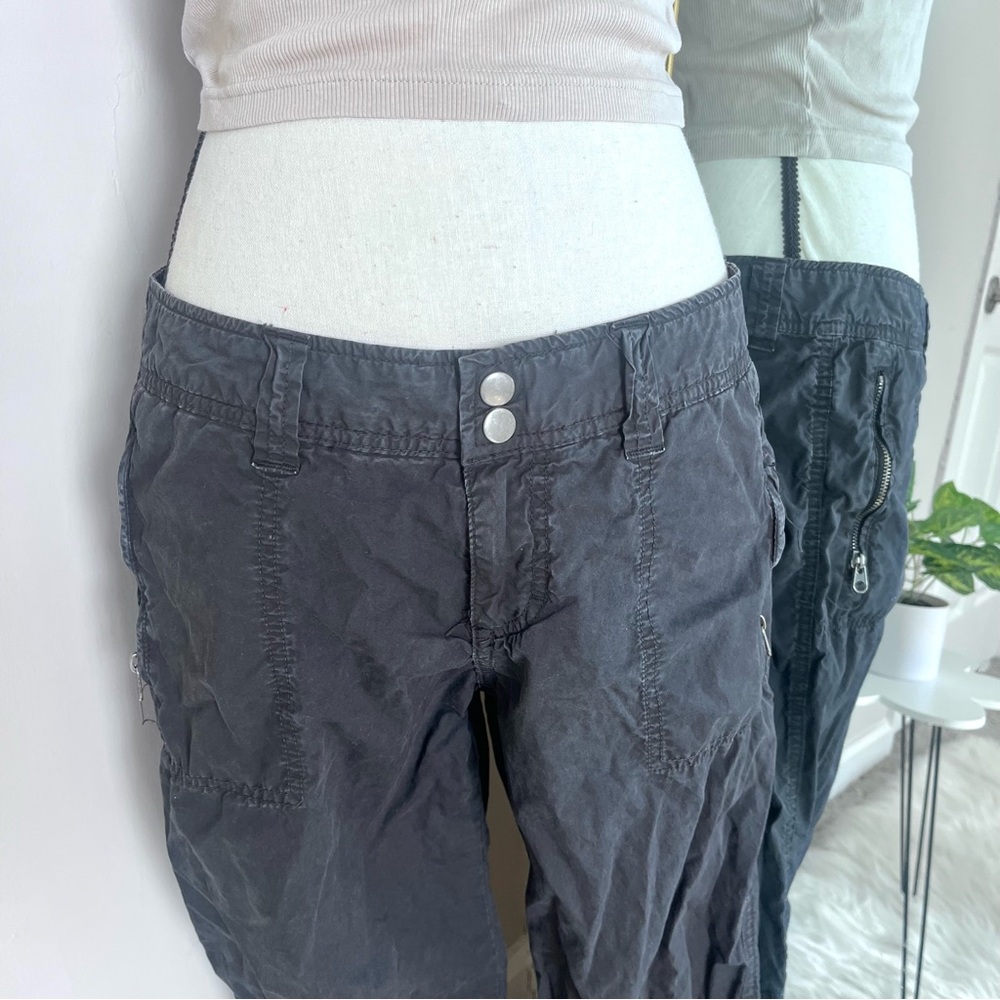 Sanctuary Slate Gray Cargo Pants